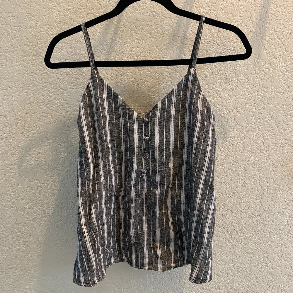 Abound Grey/White Stripe Tank